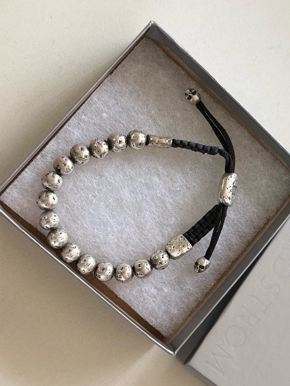 John Varvatos Artisanal Silver Bracelet